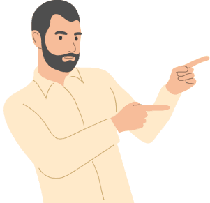 Pointing right